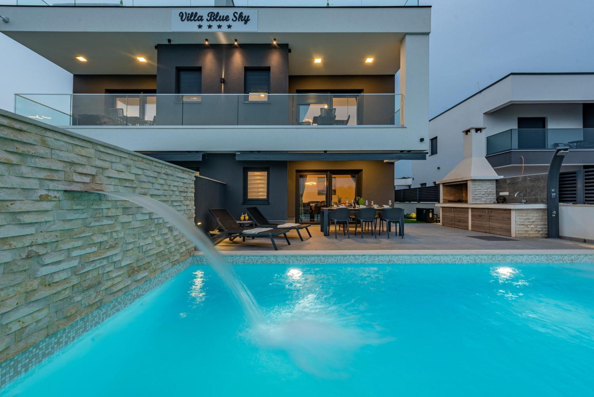 Villa Blue Sky 2 Zadarvillas Turanj Exterior foto